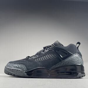 Nike Jordan Spizike Low Black Cat Men 9.5 Casual Sneakers Athletic Shoes Worn 1X